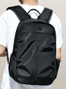 【SALE/25%OFF】Coo+i USBポート付き多機能リュックサック スレンダー バッグ リュック・バックパック グレー ブラック