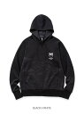 SY32 by SWEET YEARS DOUBLE KNIT EMBOSS CAMO SHIELD LOGOP/O HOODIE エスワイサーティトゥバイスウィートイヤーズ トップス パーカー フーディー ブラック ホワイト【送料無料】