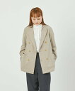 マッキントッシュ コート レディース MACKINTOSH PHILOSOPHY GREY LABEL ブリティッシュチェックブレザー マッキントッシュ フィロソフィー ジャケット・アウター テーラードジャケット・ブレザー ベージュ【送料無料】