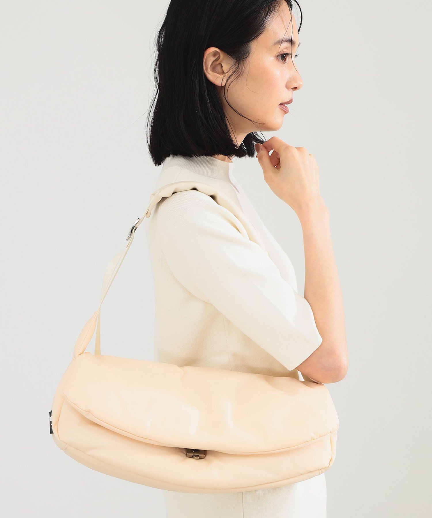 【SALE／40%OFF】Demi-Luxe BEAMS NOMADIS / LUCK ワンショルダー バッグ デミルクス ビームス バッグ トートバッグ ブラック ホワイト【送料無料】