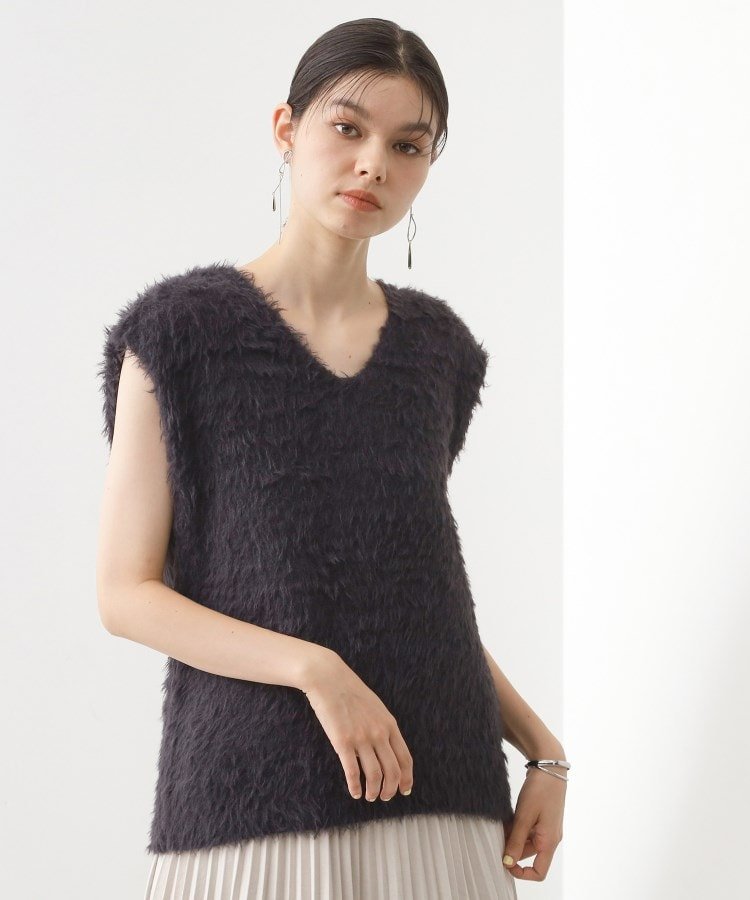 【SALE／30%OFF】THE SHOP TK ふわふわフェザーベスト/洗える ザ ショップ ティーケー トップス ベスト..