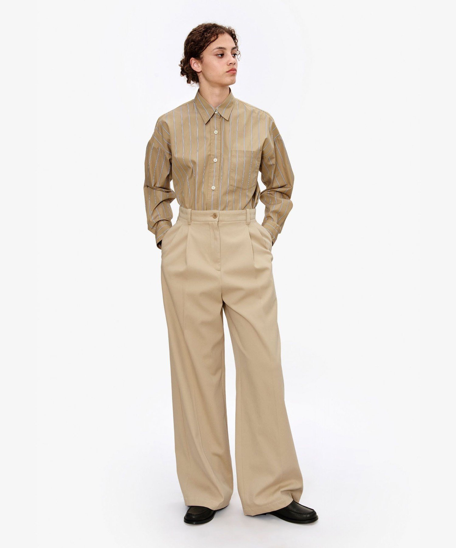 A.P.C. Ginny パンツ アー・ぺー・セー パンツ スラックス・ドレスパンツ ベージュ【送料無料】
