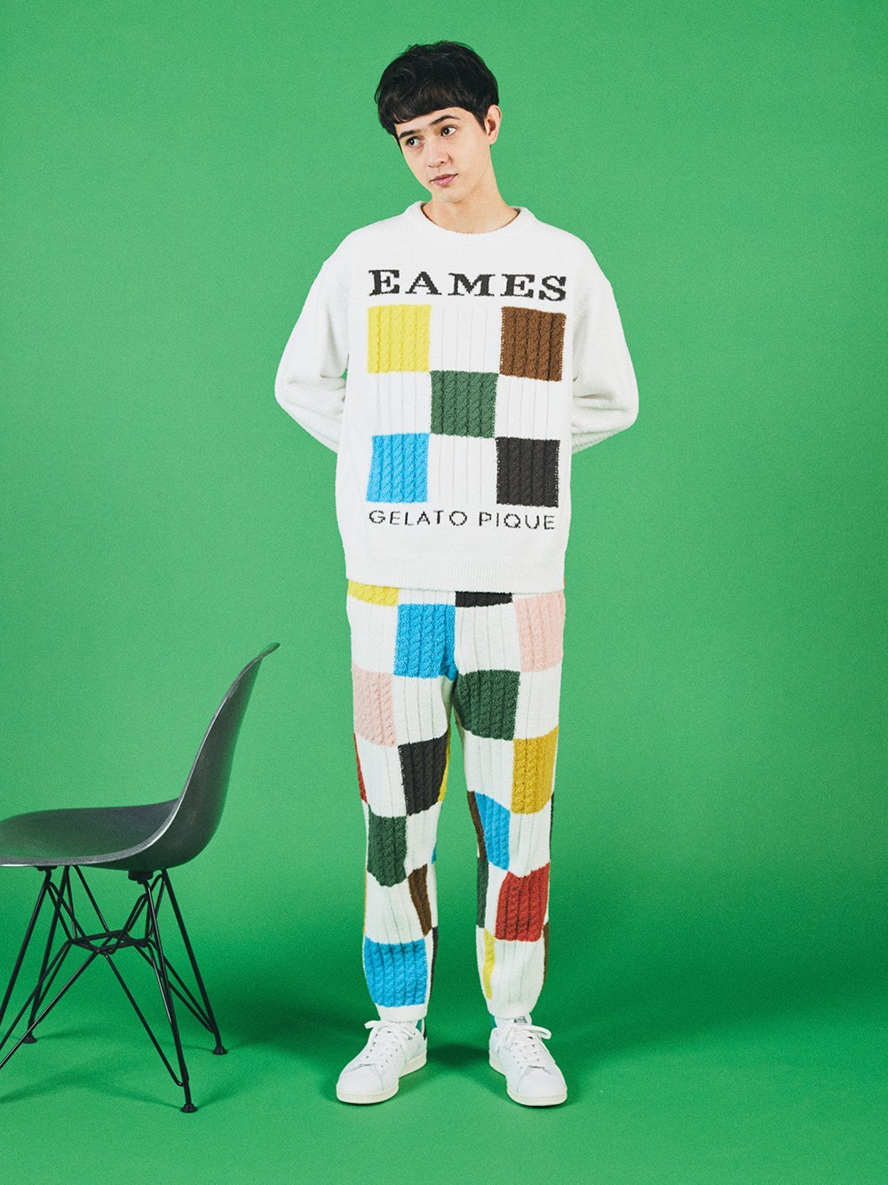 【SALE／30%OFF】gelato pique 【EAMES】【HOMME】 エアモコロゴプルオーバー ジェラートピケ トップス スウェット・トレーナー【送料無料】のサムネイル