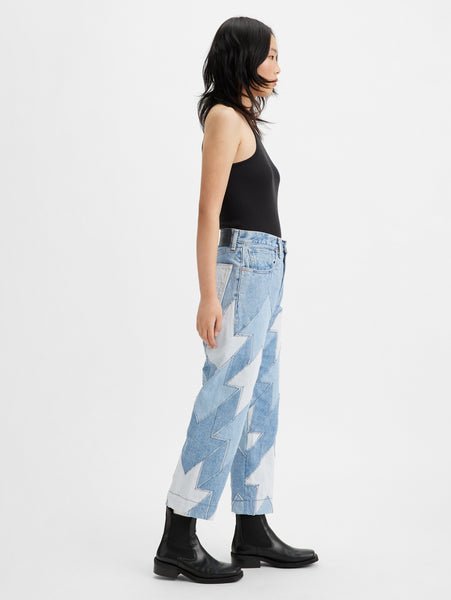 【SALE／50%OFF】Levi's LIMITED EDITION MADE IN JAPAN バレルジーンズ ミディアムインディゴ リーバイス パンツ ジーンズ・デニムパンツ ネイビー【送料無料】