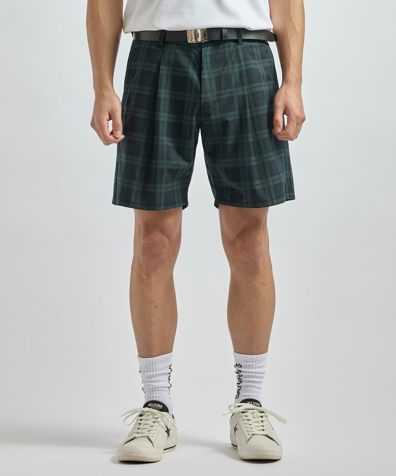 Saturdays Golf Seersucker Shorts サタデーズ　ニューヨークシティ パンツ その他のパンツ ブラック グレー ホワイト【送料無料】