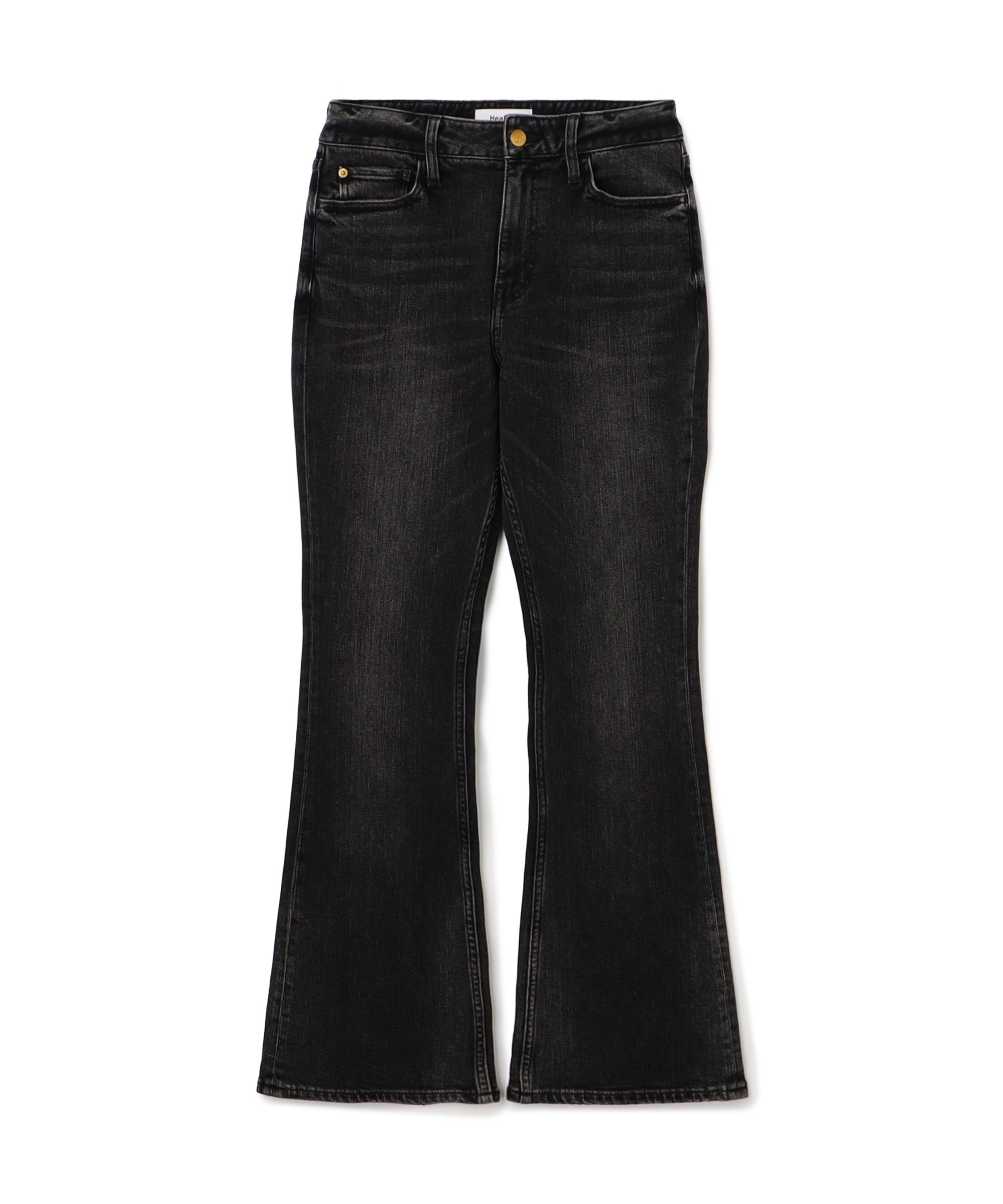 NATURAL BEAUTY BASIC ＜N.＞Healthy DENIM フレアデニム ナチュラルビューティベーシック パンツ その他のパンツ ブルー ブラック