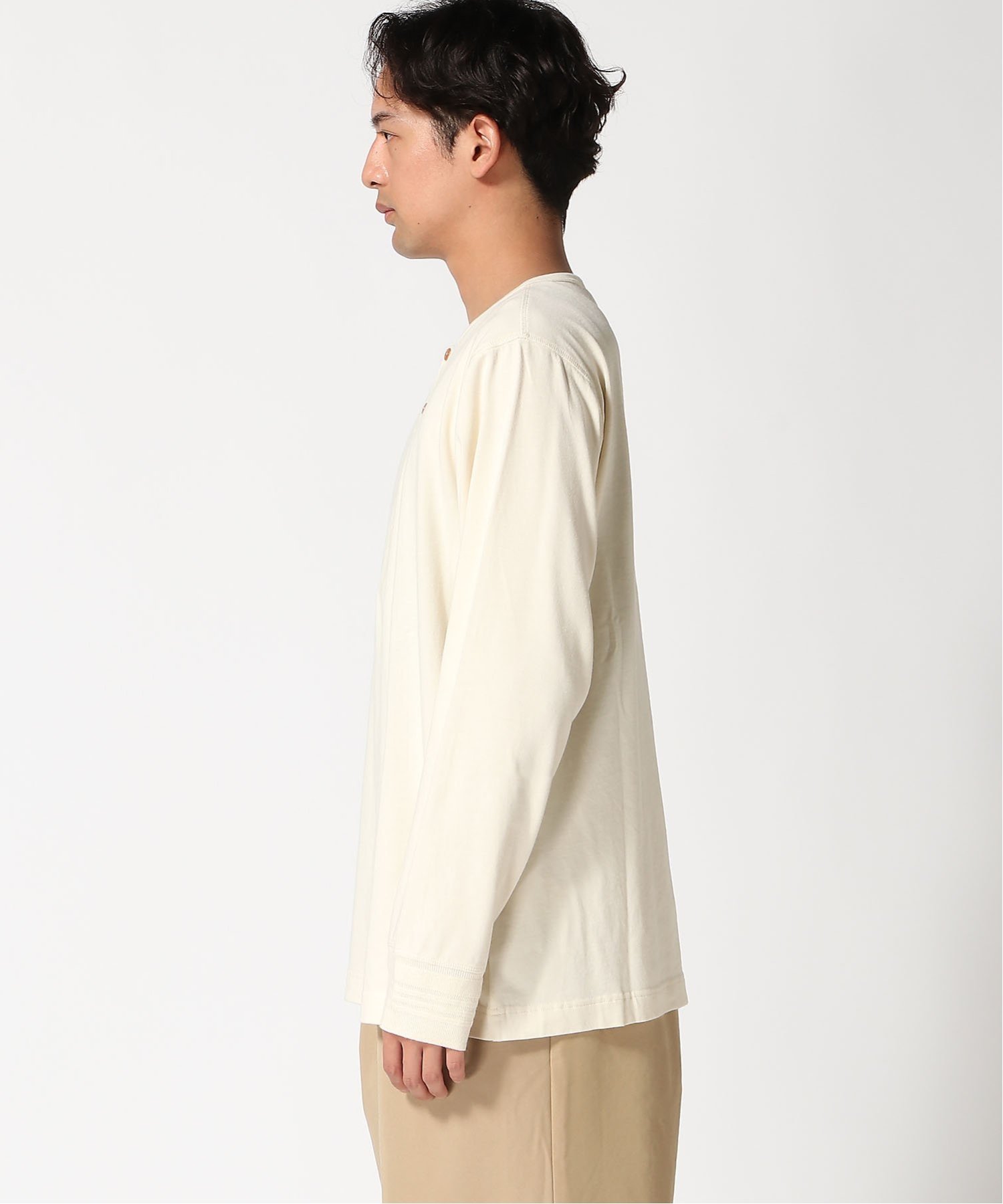 【SALE／30%OFF】Nudie Jeans Nudie Jeans/(M)LS ヒーローインターナショナル マーケット プレイス トップス カットソー・Tシャツ ホワイト【送料無料】
