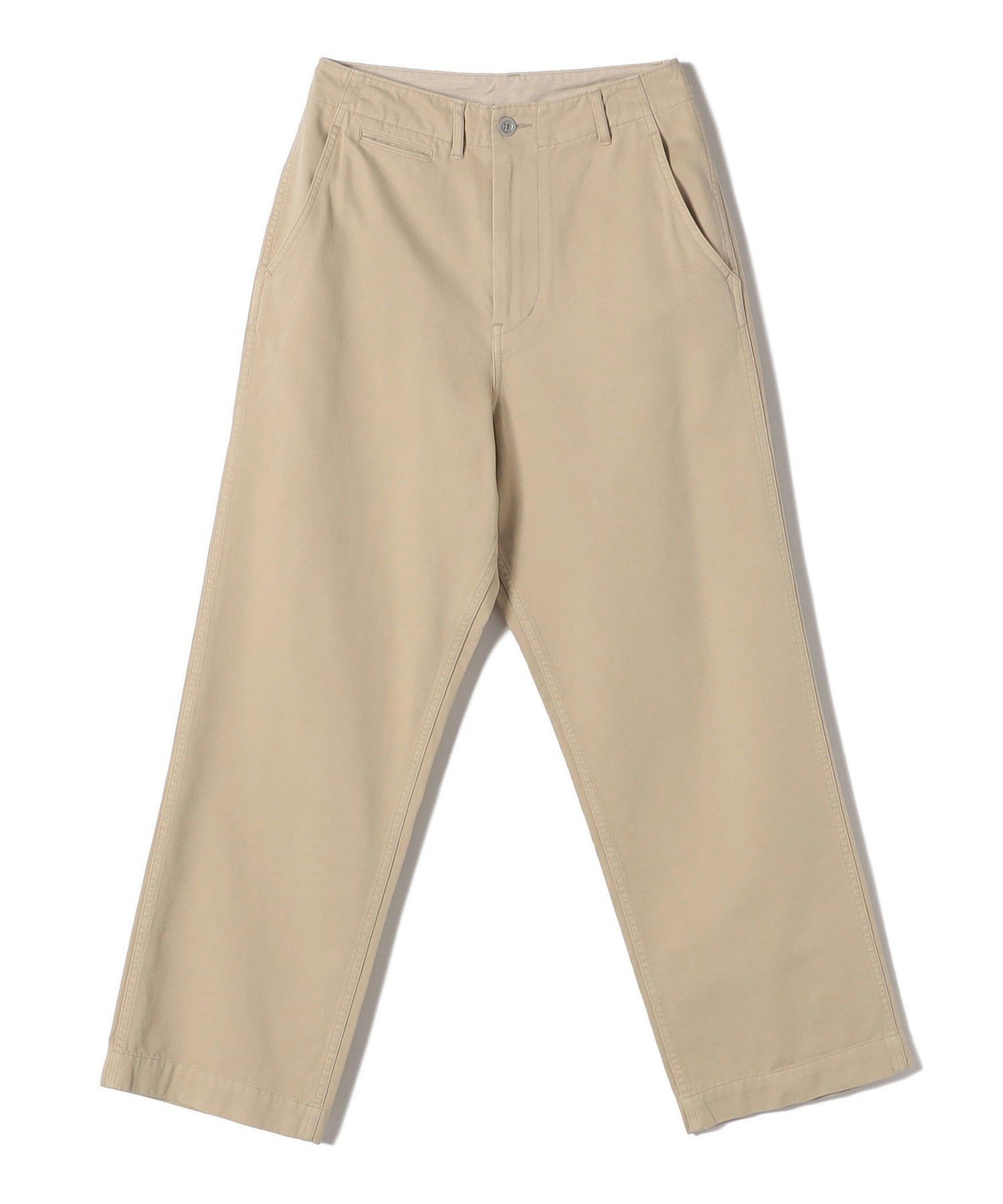 【SALE／60%OFF】SHIPS WOMEN 【SHIPS別注】Odub:＜洗濯機可能＞ワイド チノ パンツ シップス パンツ チノパンツ ベージュ ブルー【送料無料】
