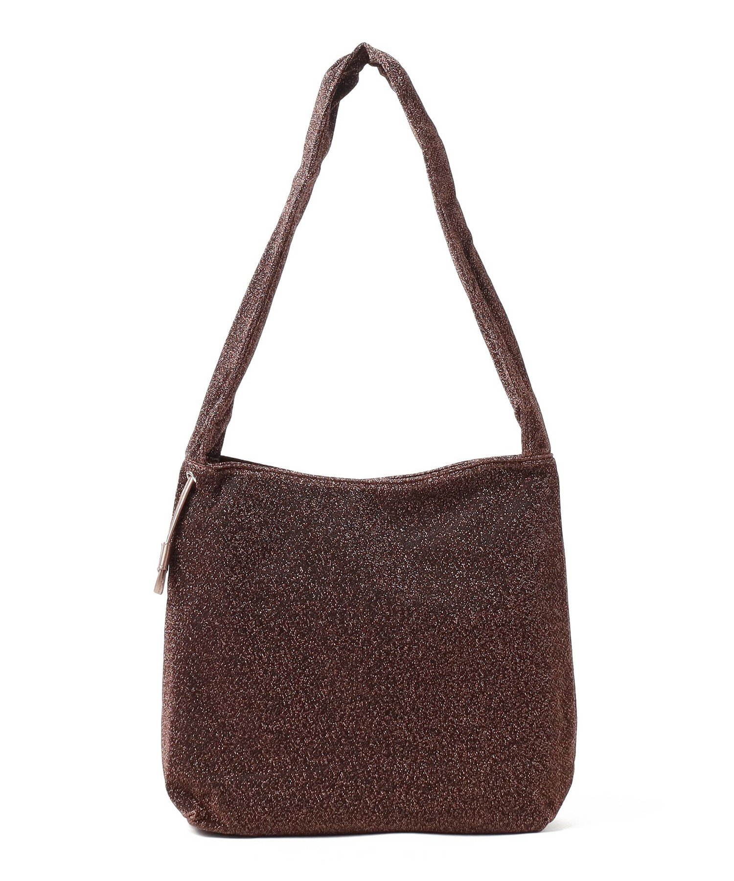 【SALE／40%OFF】BEAMS HEART WOMEN ラメ ギャザーハンドル ショルダーバッグ(A4サイズ収納可能) ビームス ハート バッグ ショルダーバッグ ブラウン ブルー シルバー【送料無料】