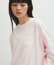 ADAM ET ROPE' FEMME 別注 LONG SLEEVE T-SHIRT アダムエロペ トップス カットソー・Tシャツ ピンク ホワイト ネイビー