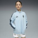 PUMA キッズ マンチェスター シティFC キング アンセム ジャケット プーマ ジャケット・アウター その他のジャケット・アウター シルバー【送料無料】
