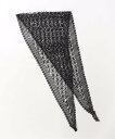 【SALE/65%OFF】Chiina Chiina/(W)Chiina / 2way 刺繍フラワーレースバブーシュカ巻きスカート チェルカ ファッション雑貨 その他のファッション雑貨 ホワイト ブラック