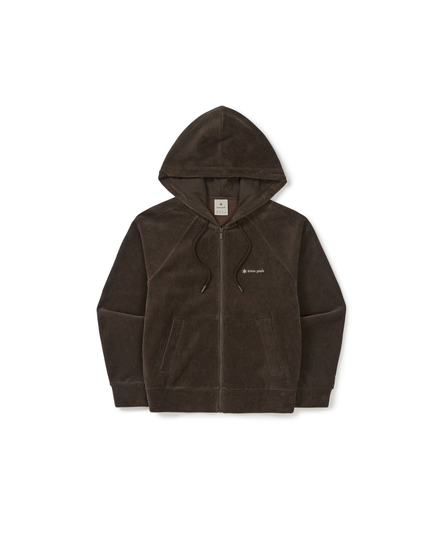 Snow Peak Corduroy Wmn's S-Cropped Hood Zip スノーピーク トップス パーカー・フーディー ブラック グレー ブラウン【送料無料】のサムネイル