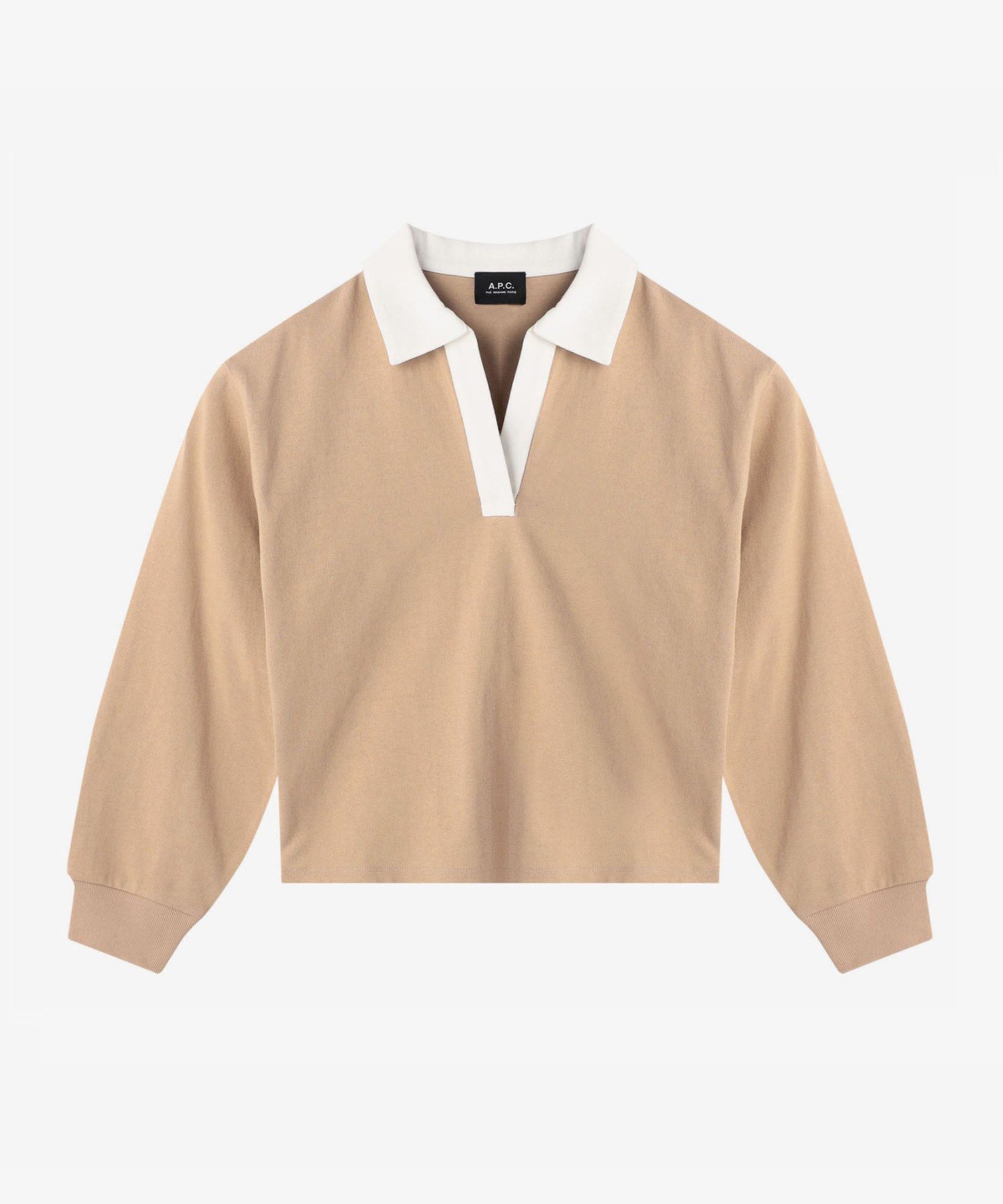 . Garance ポロトップ アー・ぺー・セー トップス カットソー・Tシャツ グレー ブラウン