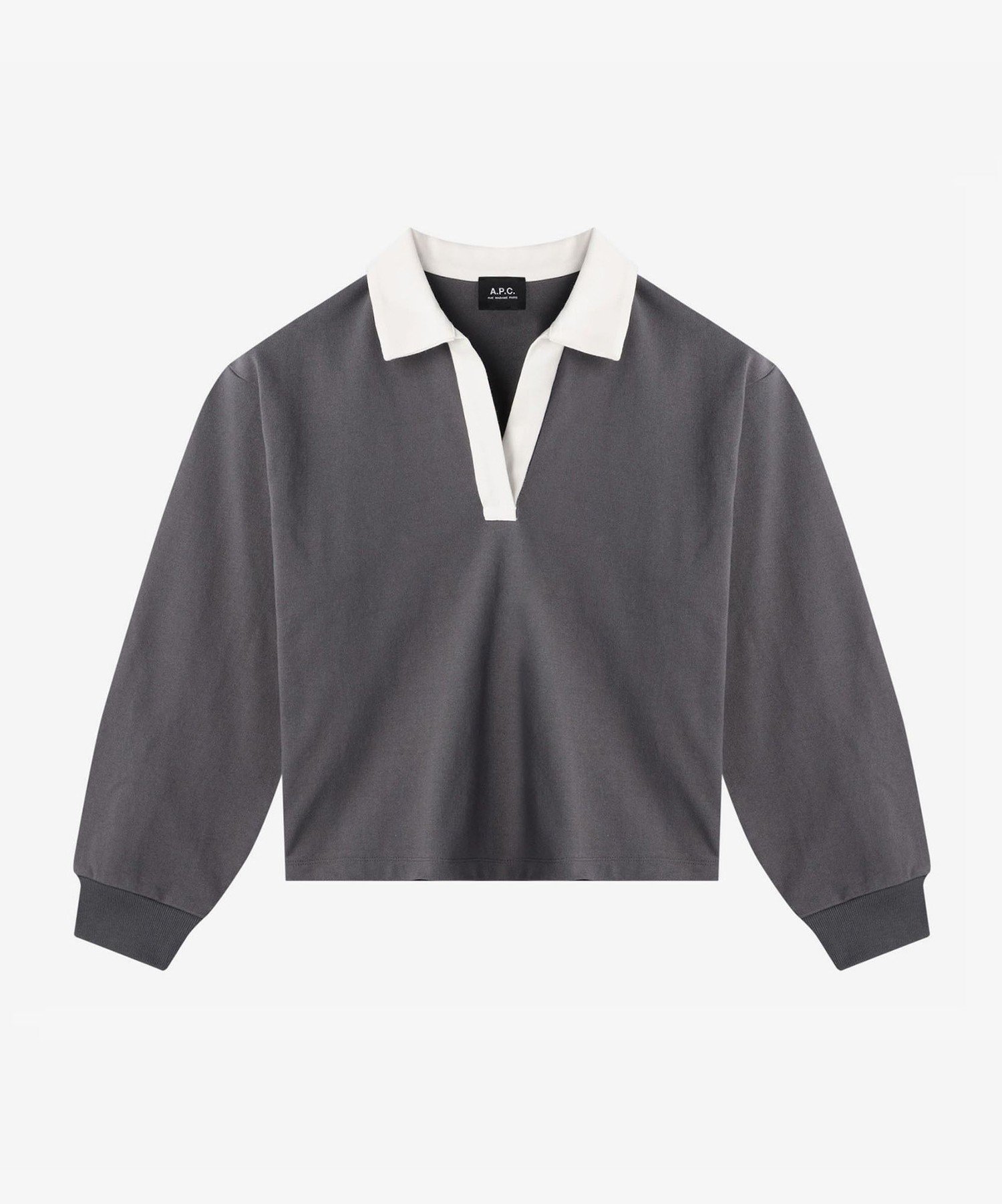 . Garance ポロトップ アー・ぺー・セー トップス カットソー・Tシャツ グレー ブラウン