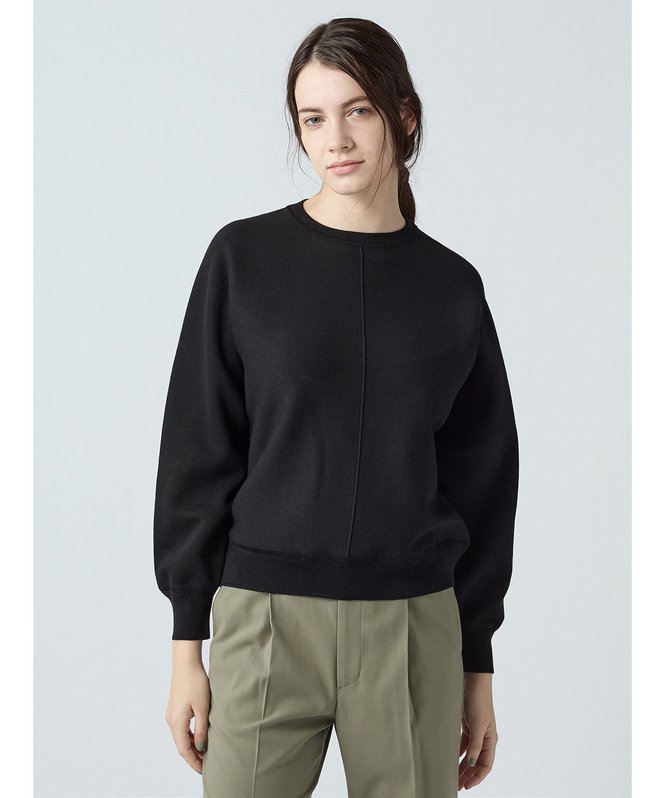 【SALE／30%OFF】Aquascutum WOMEN ドルマンスリーブニット アクアスキュータム トップス ニット ブラック【送料無料】