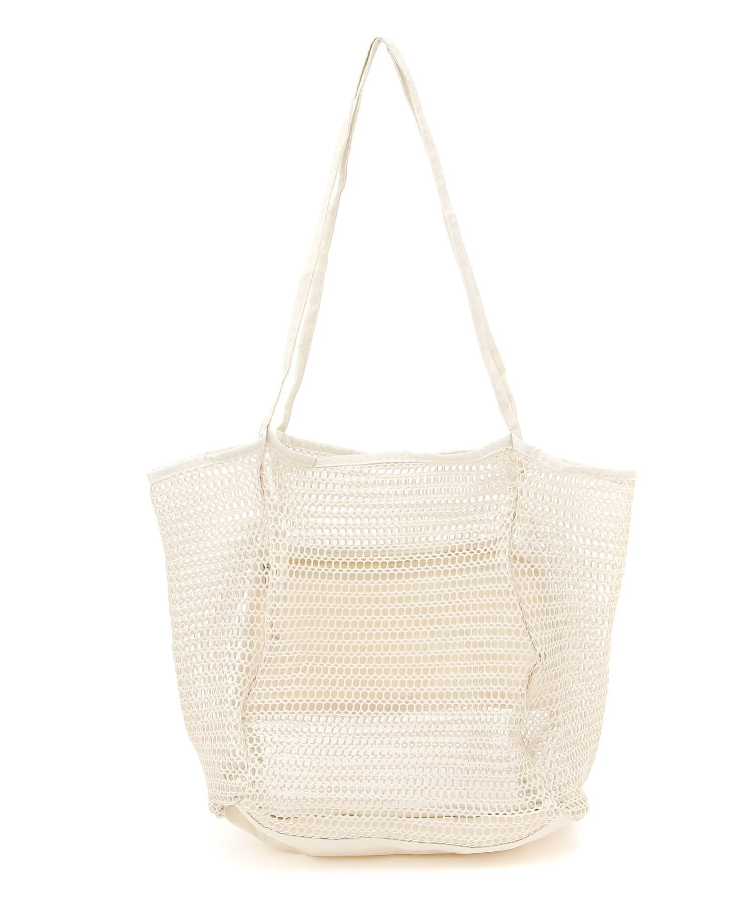 urbanfemine. urbanfemine./(W)メッシュ トートバッグ ミニョントレフル ルームヨンマルサンセレクティッド バッグ トートバッグ ピンク ブラック ブラウン ホワイト