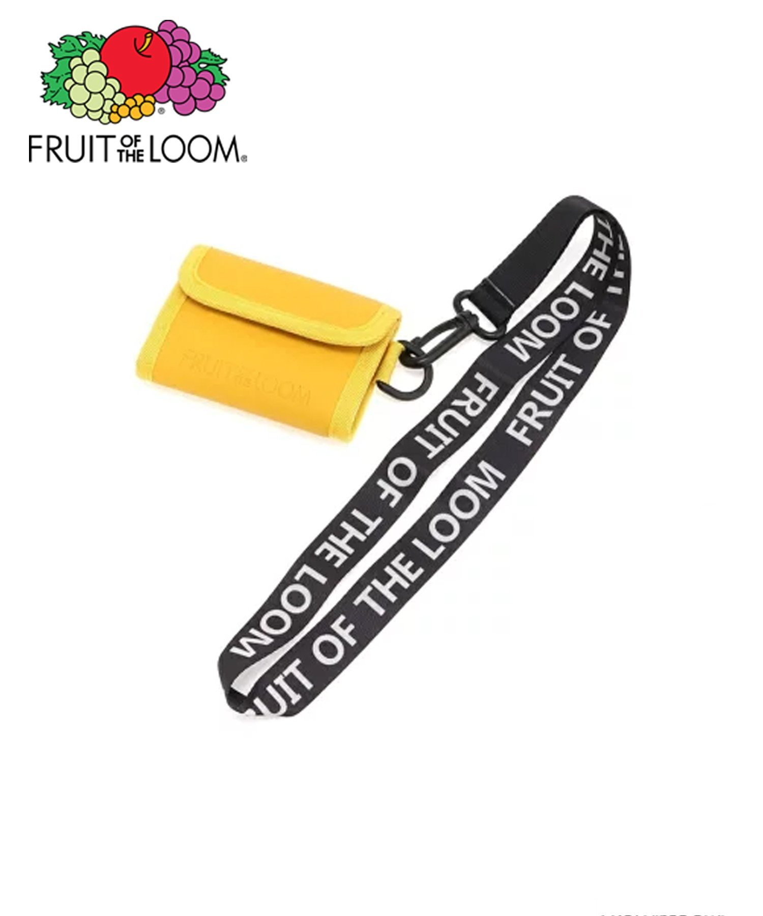 FRUIT OF THE LOOM FRUIT OF THE LOOM/(U)FTL WR COIN CASE ハンドサイン 財布・ポーチ・ケース 財布 イエロー グリーン パープル ブラック ブルー レッド