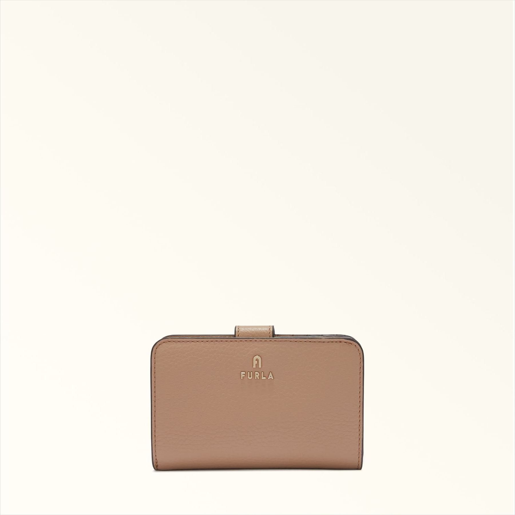 FURLA FURLA CAMELIA M COMPACT WALLET フルラ 財布・ポーチ・ケース 財布 グレー【送料無料】