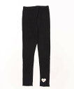 【SALE/10%OFF】aimoha KIDS 【aimoha-KIDS-】ハート付き レギンス アイモハ 靴下・レッグウェア レギンス・スパッツ ブラウン ...
