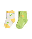 【SALE/30%OFF】moimoln 【2点セット】スプリングソックス モイモルン 靴下・レッグウェア 靴下 イエロー