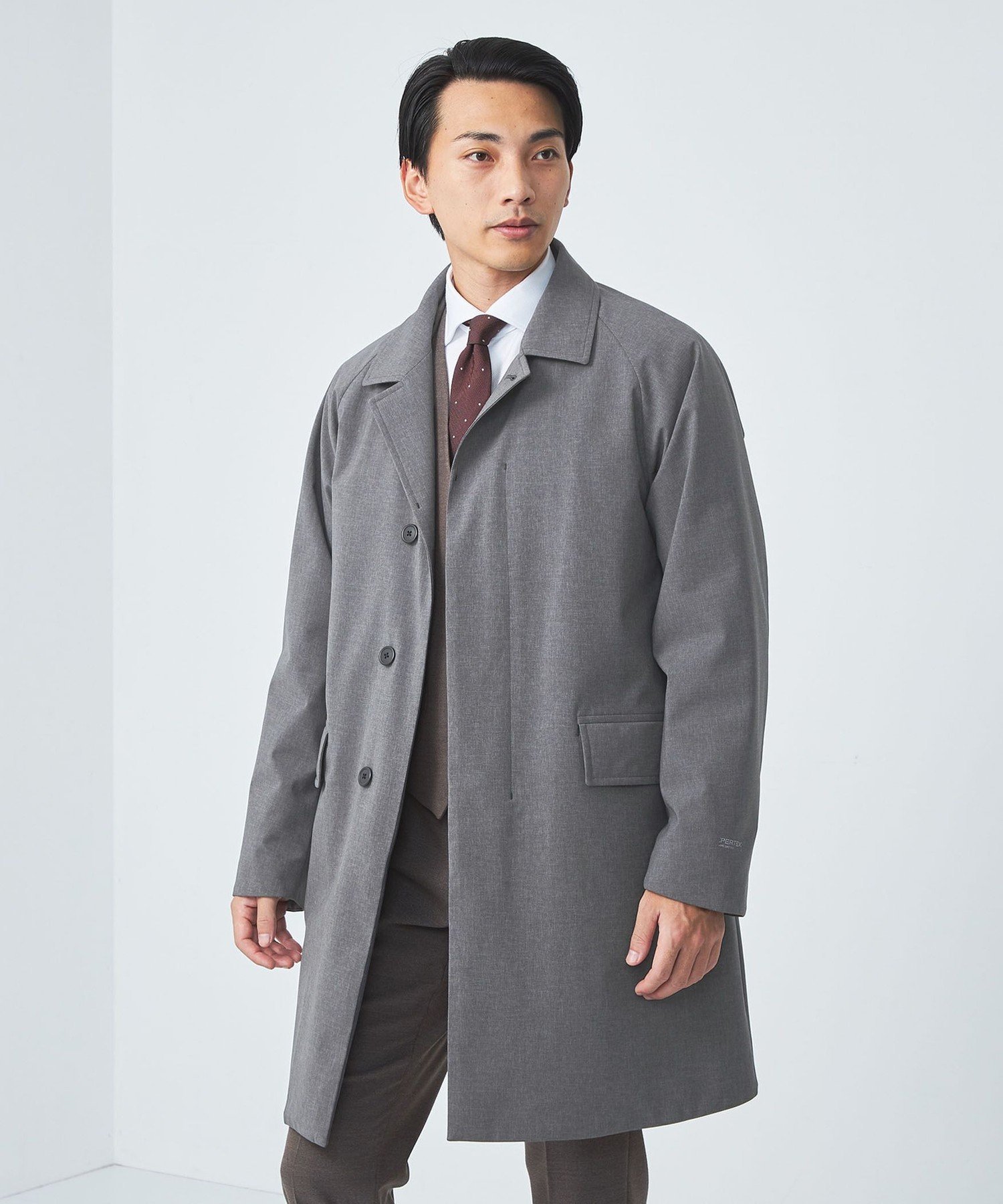 【SALE/60%OFF】UNITED ARROWS green label relaxing A+ PERTEX UNLIMITED ステンカラーコート -撥...