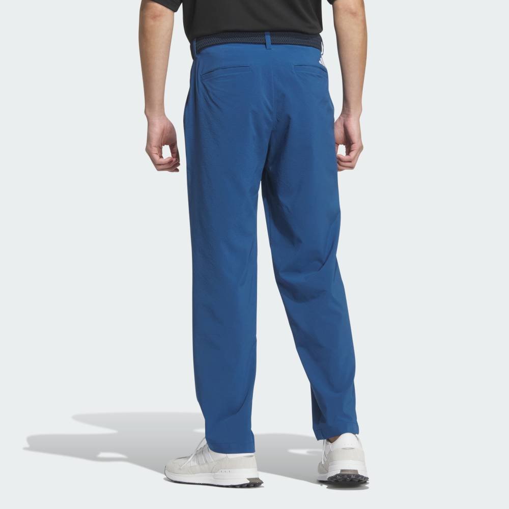 【公式】アディダス adidas 返品可 シアサッカー ロング パンツ アディダス パンツ その他のパンツ ブルー