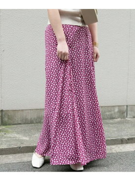 【SALE/50%OFF】ROSSO 小花柄ロングスカート アーバンリサーチアウトレット スカート スカートその他 パープル【送料無料】