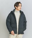 【SALE／50 OFF】BEAUTY YOUTH UNITED ARROWS 小松マテーレ フード ダウンジャケット ユナイテッドアローズ アウトレット ジャケット アウター その他のジャケット アウター グレー ベージュ ネイビー【送料無料】