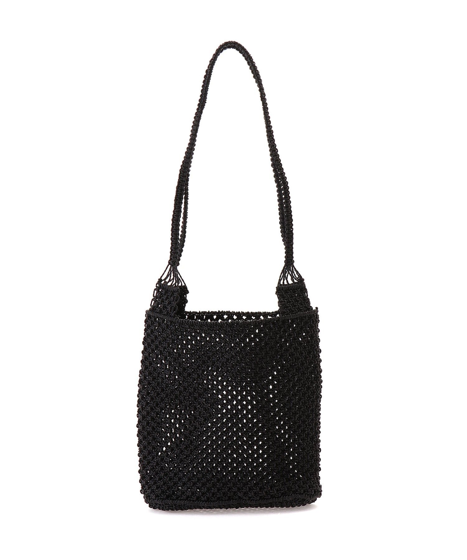 Swaraj Swaraj/マクラメMetaricトート スワラージ バッグ トートバッグ ゴールド シルバー ブラック【..