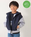 【SALE／5%OFF】ikka 【親子おそろい】ブロックスジップパーカー(120~160cm) イッカ ジャケット・アウター その他のジャケット・アウター ネイビー ブラック【送料無料】