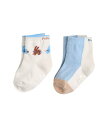 【SALE/30%OFF】moimoln 【2点セット】ブルーバニーソックス モイモルン 靴下・レッグウェア 靴下 ホワイト