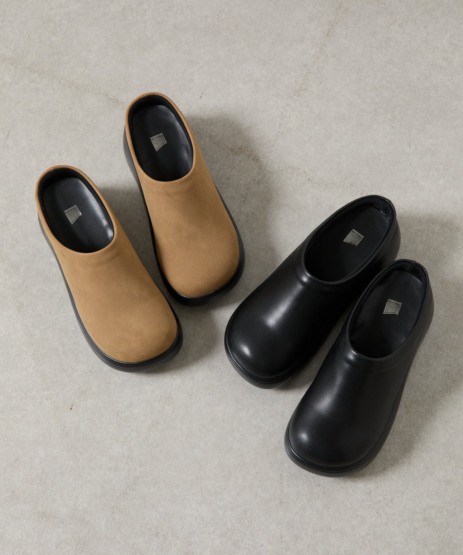 【SALE／20%OFF】COLONY 2139 厚底サボサンダル コロニー トゥーワンスリーナイン シューズ・靴 その他のシューズ・靴 ブラック ベージュ【送料無料】