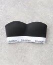 JOINT WORKS 【Calvin Klein / カルバン クライン】 LGHTLY LINED BANDEAU ジョイントワークス インナー・ルームウェア その他のインナー・ルームウェア ブラック グレー【送料無料】