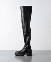 【SALE/80%OFF】UNITED ARROWS ストレッチサイハイブーツ ユナイテッドアローズ アウトレット シューズ・靴 その他のシューズ・靴 ブラック...