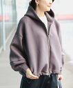 【SALE/50%OFF】BEAMS HEART WOMEN ジップ パーカー ブルゾン ビームス アウトレット ジャケット・アウター ブルゾン・ジャンパー ブラック【送料無料】