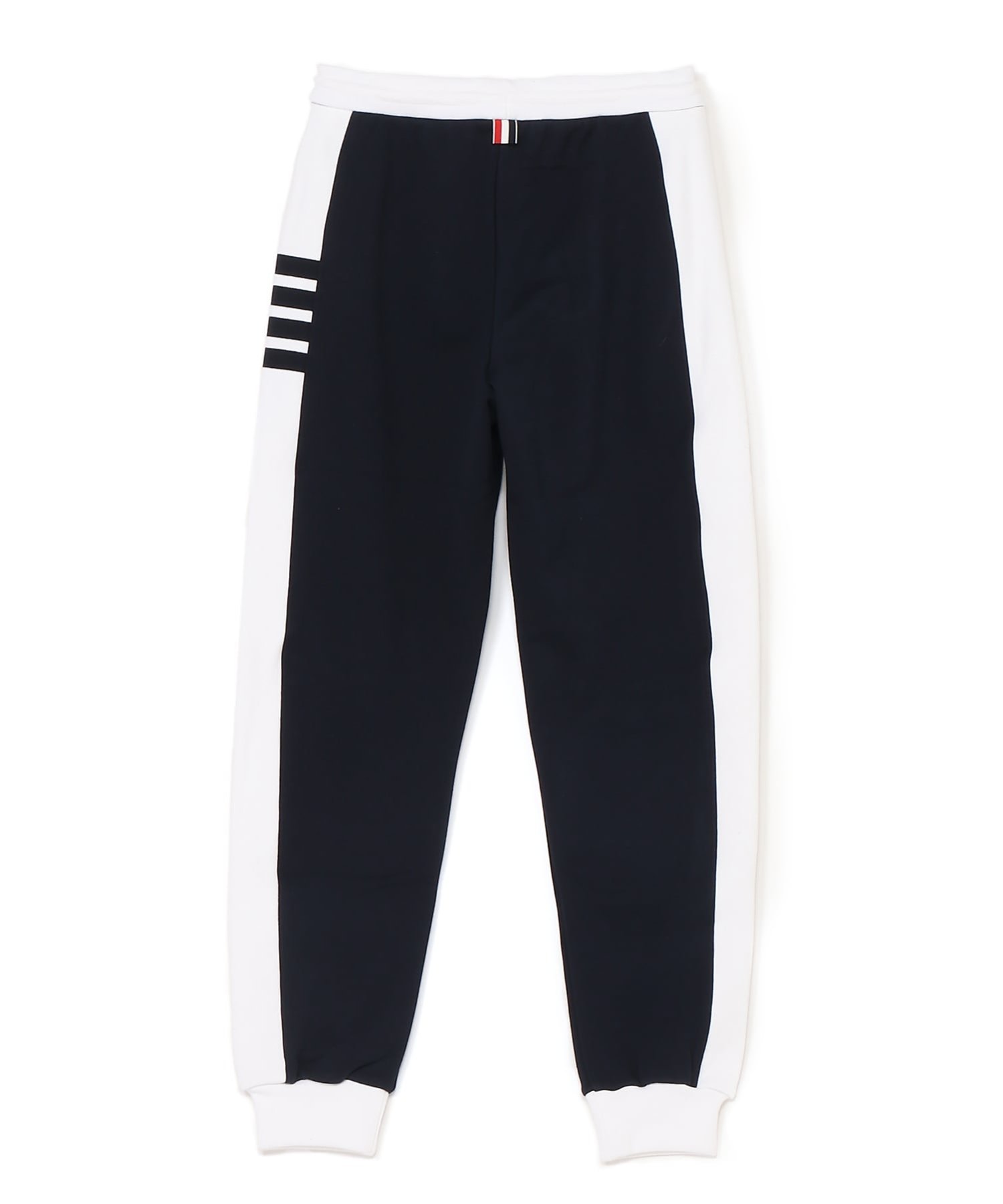 THOM BROWNE SWEATPANTS W/ ENGINEERED 4 BAR IN SOLID CLASSIC LOOPBACK JERSEY トムブラウン パンツ ジャージ・スウェットパンツ ネイビー グレー【送料無料】