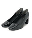 【SALE/60%OFF】OPAQUE.CLIP 【大草直子さんコラボ】スクエアトゥパンプス オペークドットクリップ シューズ・靴 パンプス ブルー ブラウン ...