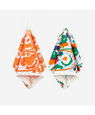 Marimekko Karuselli ティータオルセット マリメッコ ファッション雑貨 その他のファッション雑貨 グリーン【送料無料】