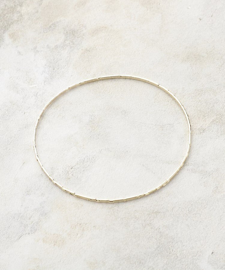【SALE／50%OFF】grove ラウンドメタルバングル グローブ アクセサリー・腕時計 ブレスレット・バングル シルバー ゴールド