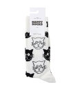F.S.B F.S.B/(U)【Happy Socks】 animal sock エフエスビー 靴下・レッグウェア 靴下 ホワイト