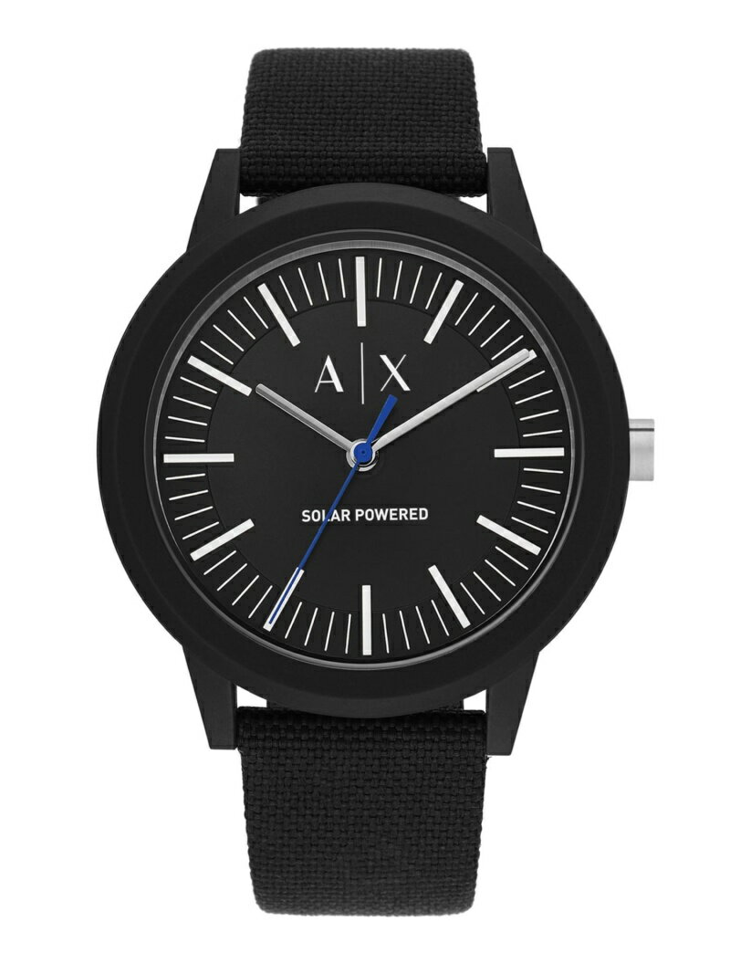 【SALE／50%OFF】A｜X ARMANI EXCHANGE A｜X ARMANI EXCHANGE/(M)AX2735 ウォッチステーションインターナショナル アクセサリー・腕時計 腕時計 ブラック【送料無料】