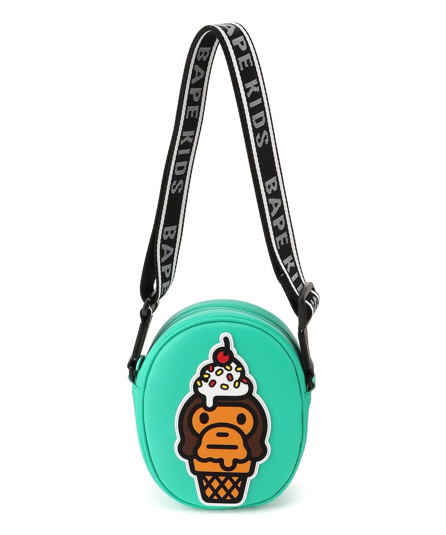 A BATHING APE BABY MILO ICE CREAM SHOULDER BAG K ア ベイシング エイプ バッグ ショルダーバッグ グリーン【送料無料】