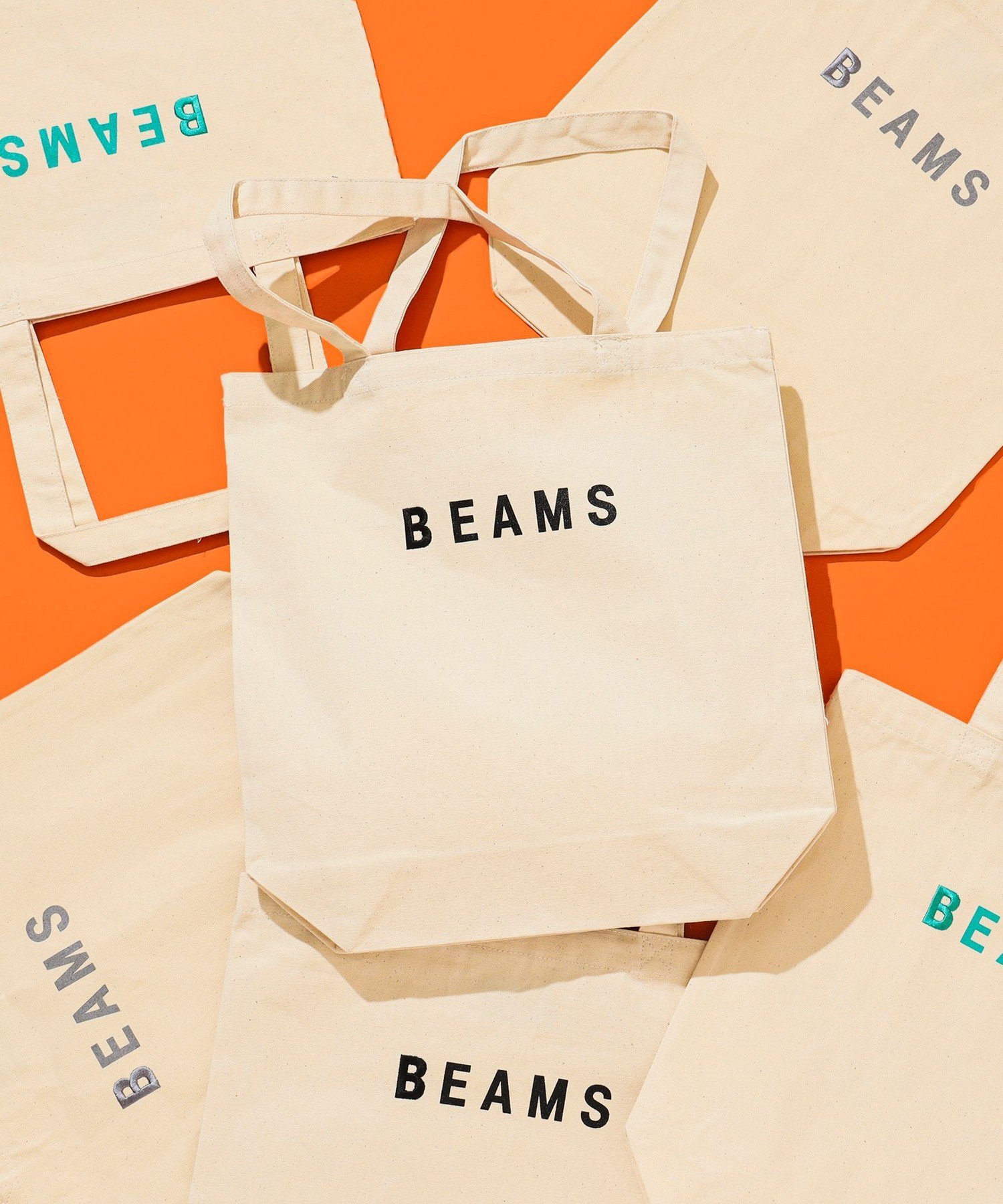 BEAMS トートバッグ メンズ BEAMS 【ビームスの百名品】BEAMS / BEAMS TOTE 24SS ビームス メン バッグ トートバッグ ブラック ベージュ グリーン