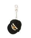 A BATHING APE BABY MILO NEW ERA CAP KEY CHAIN ア ベイシング エイプ ファッション雑貨 チャーム・キーチェーン ブラック