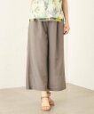 TO BE CHIC ライトローン ワイドパンツ トゥー ビー シック パンツ その他のパンツ ベージュ【送料無料】