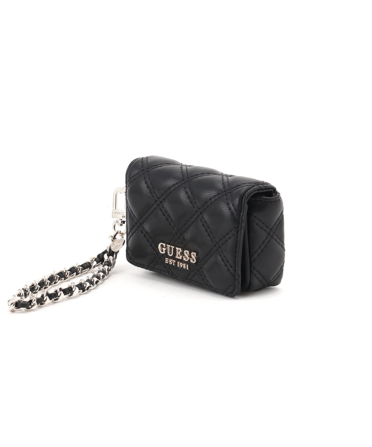 GUESS ウォレットケース (W)GIULLY Ii Slg Micro Mini ゲス 財布・ポーチ・ケース ポーチ ブラック