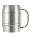BACKYARD FAMILY マキシマムジョッキ MJ-1000 ローラ 食器・調理器具・キッチン用品 グラス・マグカップ・タンブラー シルバー