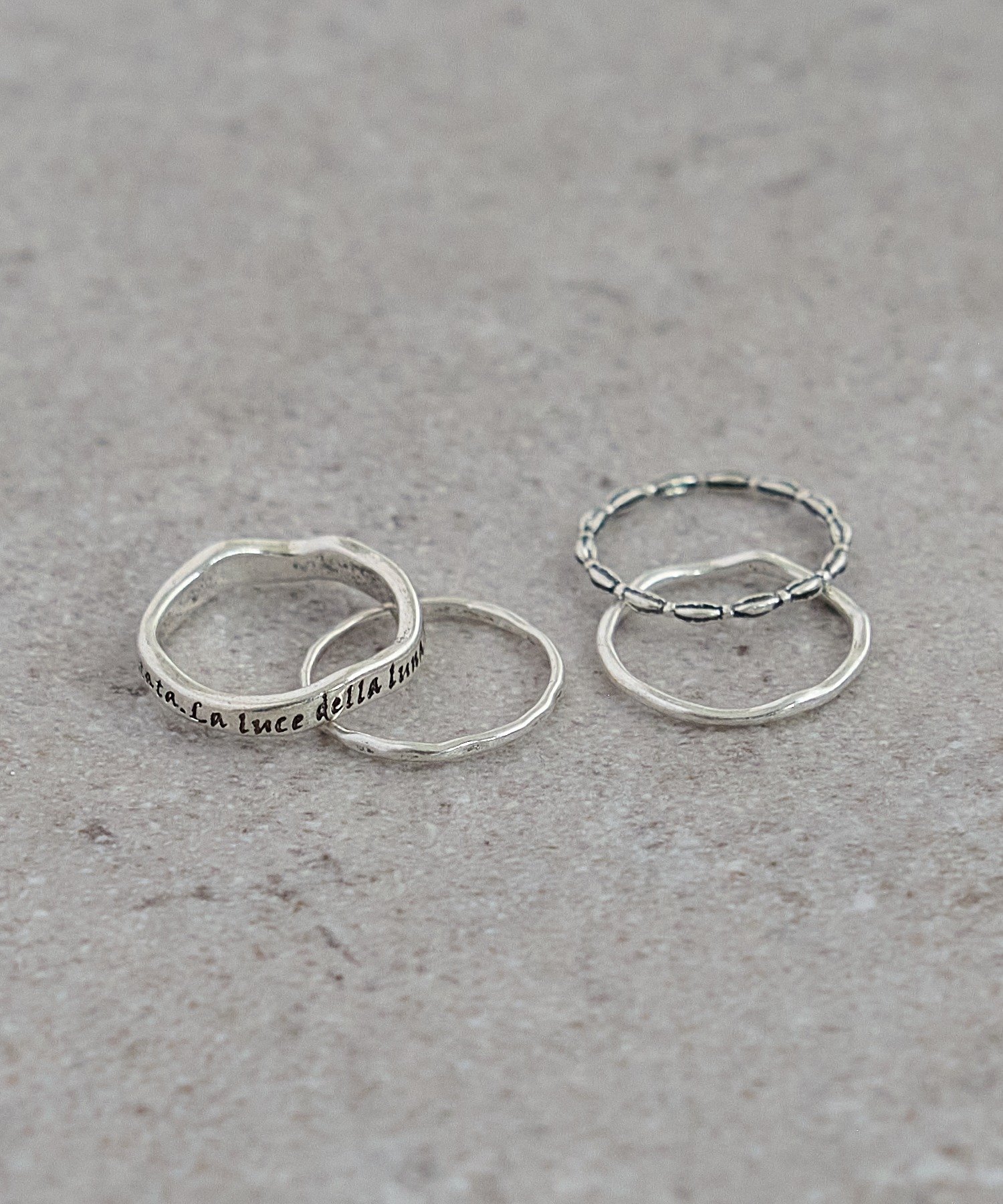 Discoat 【GOLDY】マルチ4SETリング ディスコート アクセサリー・腕時計 リング・指輪 シルバー ゴールドのサムネイル