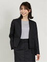 【SALE/72%OFF】m.f.editorial ホトフレッシュ/HOTOFRESH カラーレスジャケット 紺(セットアップ可能) レディース セットアップ...